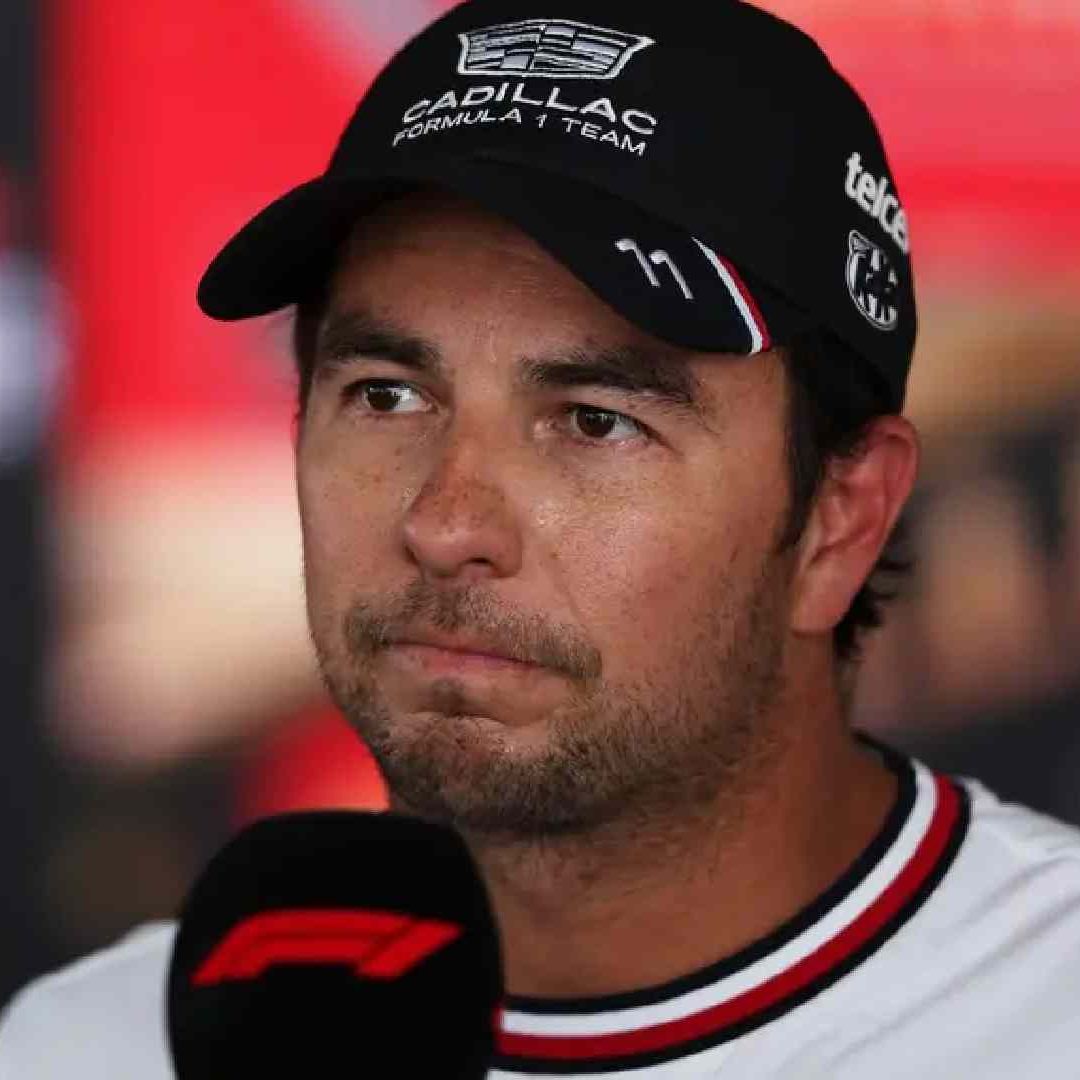 Checo Pérez Abandona el Gran Premio de Canadá. Foto: Getty Images